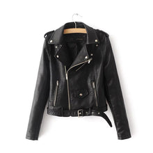PU Leather Jacket with Zipper