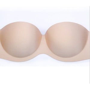 Fly Bra Invisible Strapless Bra Push Up Underwired