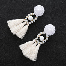 Fashion Bohemian Earrings Women Long Tassel Fringe Dangle Earrings Jewelry